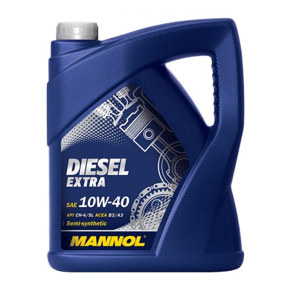 Масло моторное полусинтетическое MANNOL Diesel Extra SAE 10w40 5L