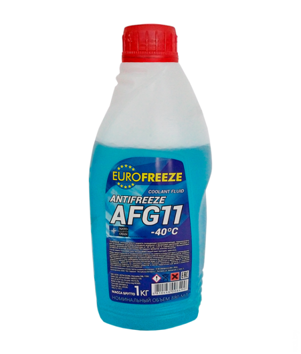 Антифриз синий Eurofreeze AFG 11 0,88л